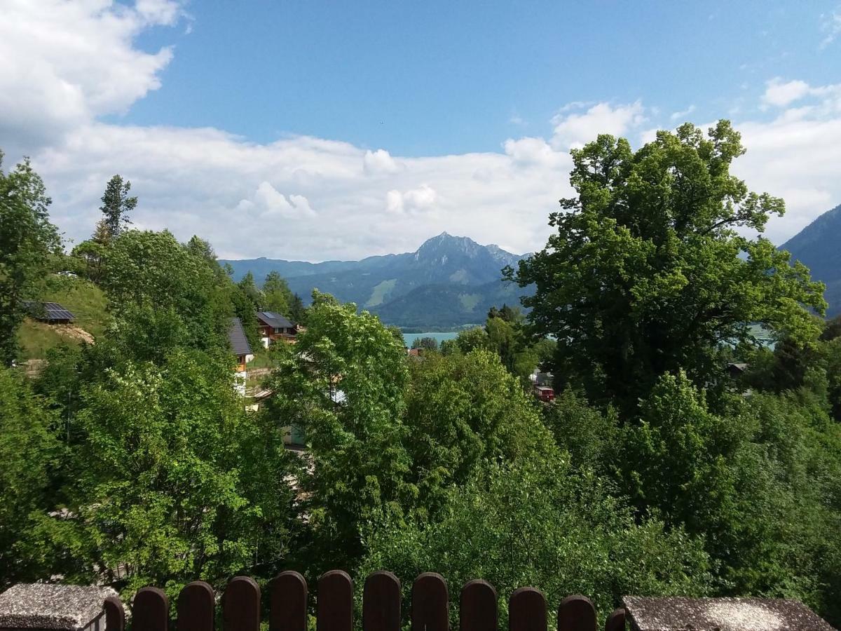 Ferienwohnung Haus Bergland Saint Wolfgang Exterior foto